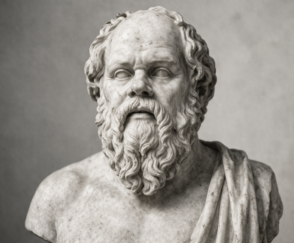 Socrates statue